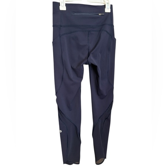 Lululemon Pace Perfect 7/8 Tight (25") Midnight‎ Navy - Picture 8 of 17